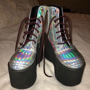 Dolls Kill platform boots